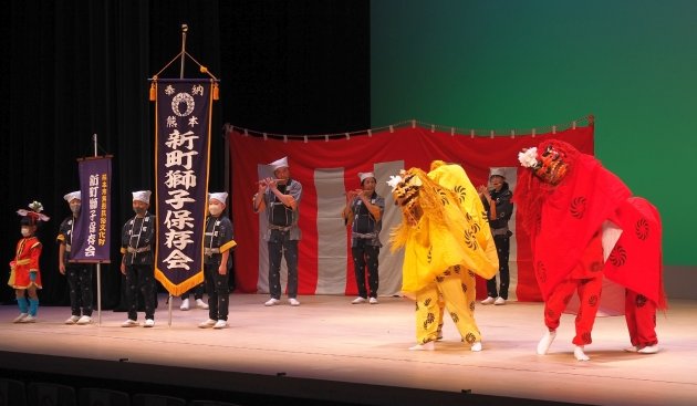 熊本新町獅子保存会の写真
