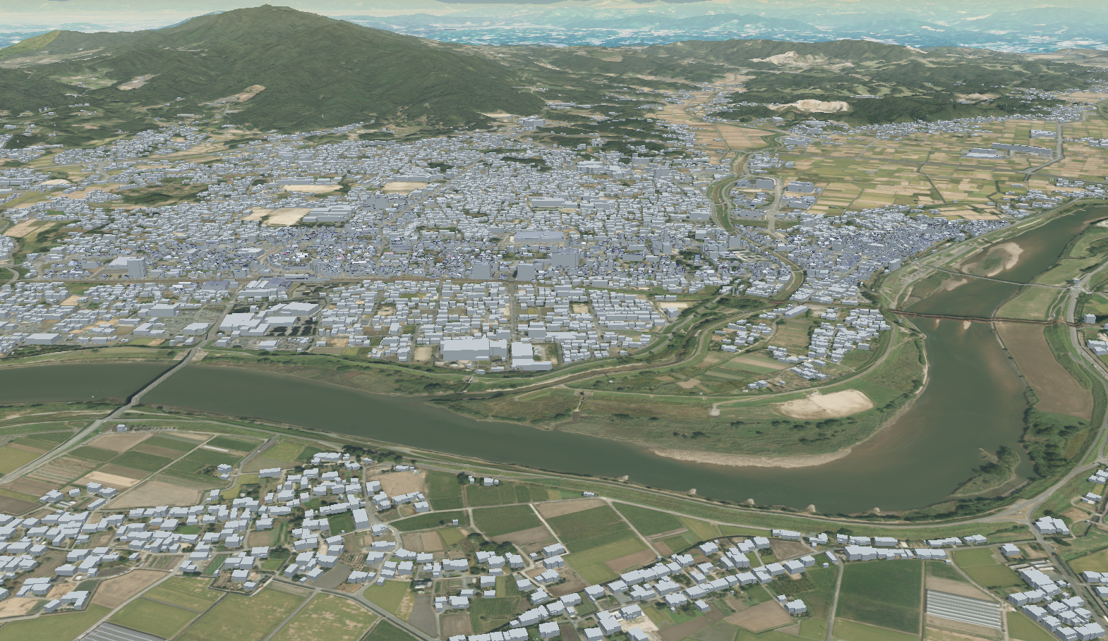 PLATEU(3D都市モデル)サンプル画像
