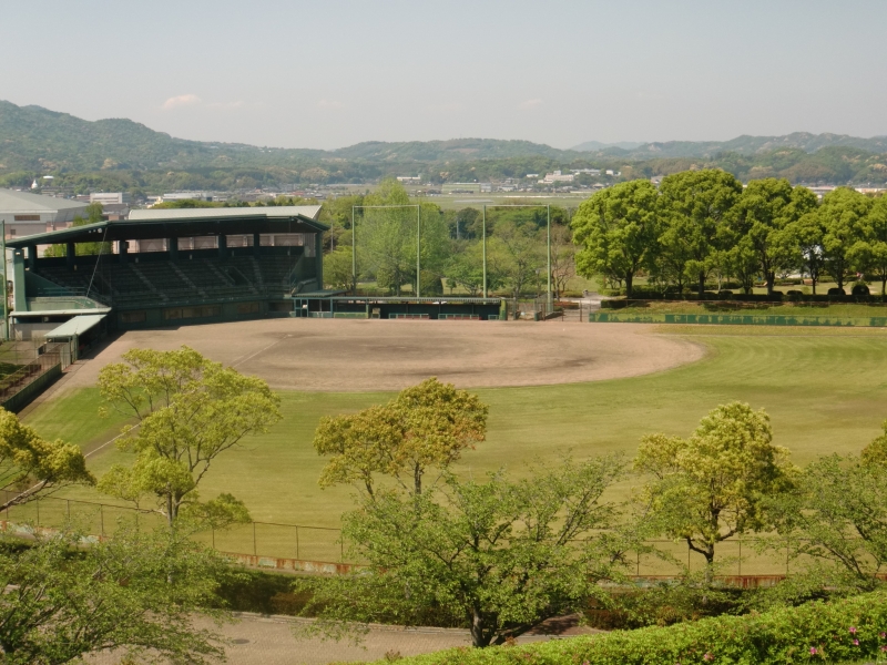 桃田野球場の写真