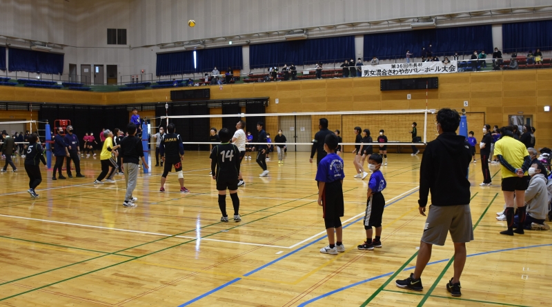 バレーボール大会の写真