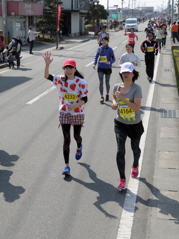写真06:横島いちごマラソン大会の様子