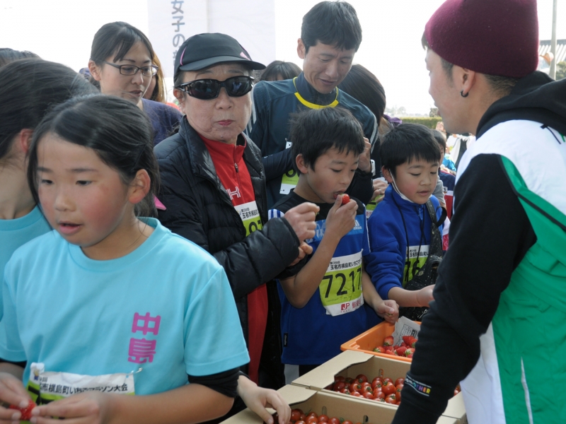 写真09:横島いちごマラソン大会の様子