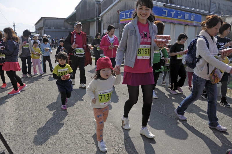写真43:横島いちごマラソン大会の様子