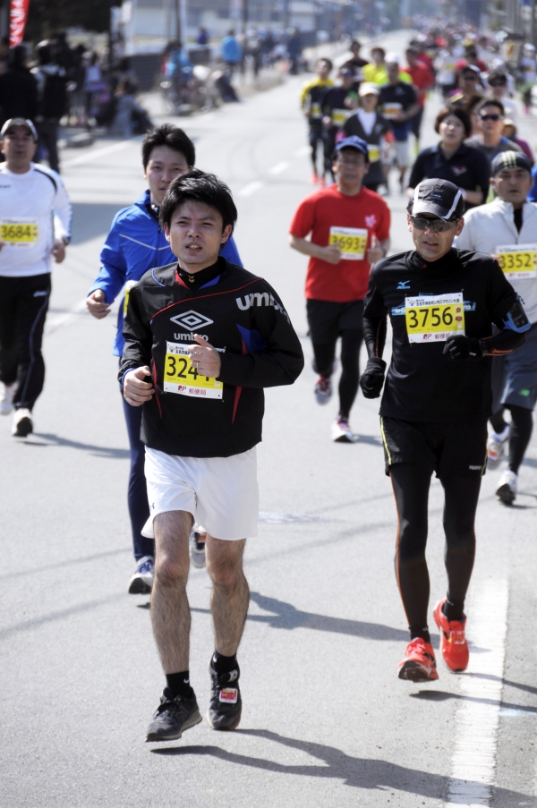 写真46:横島いちごマラソン大会の様子