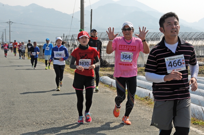 写真60:横島町いちごマラソン大会の様子