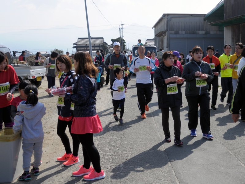 横島町いちごマラソン大会の写真