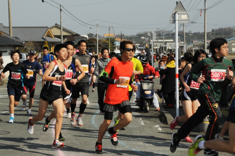 写真90:横島町いちごマラソン大会の様子