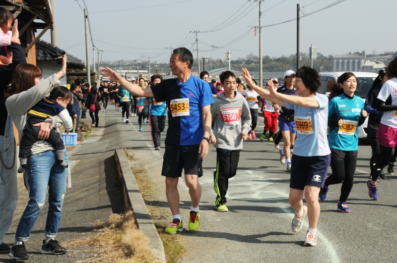 写真92:横島町いちごマラソン大会の様子