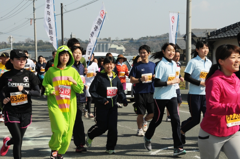 写真93:横島町いちごマラソン大会の様子
