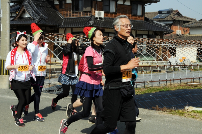 写真114:横島町いちごマラソン大会の様子