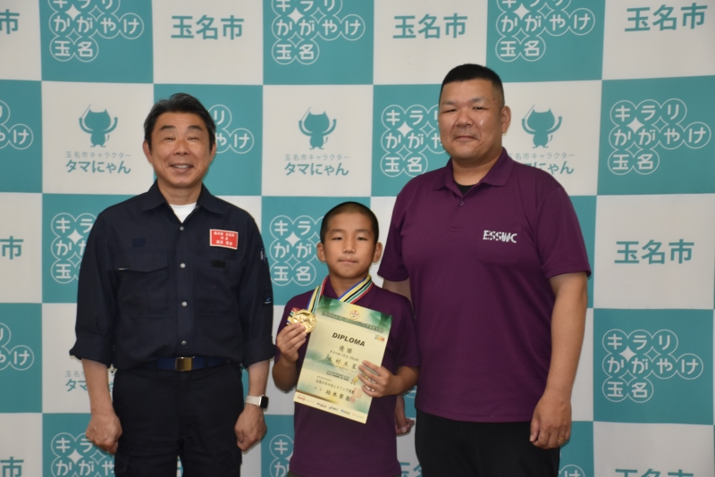 市長表敬集合写真