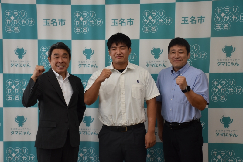 表敬訪問集合写真