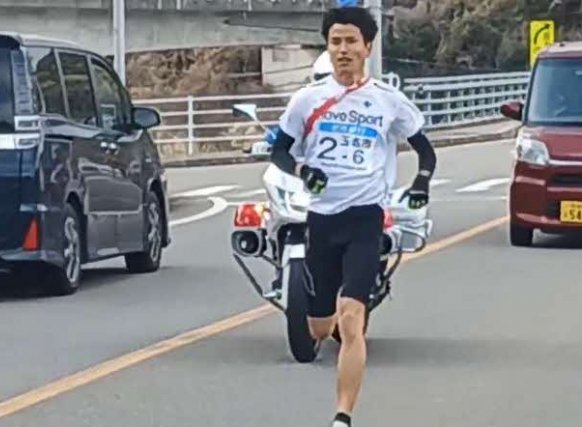 熊日駅伝有田選手