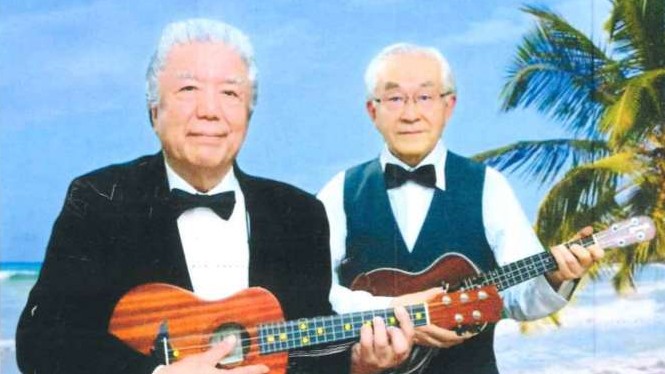 上原賢司ウクレレBANDの写真