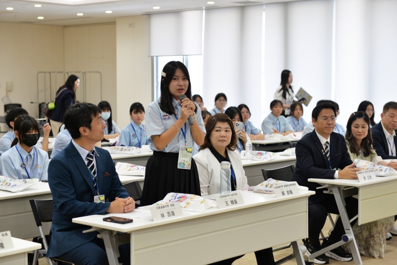 生徒代表挨拶
