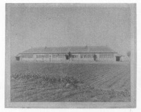 滑石小学校旧校舎(明治33年撮影)の画像