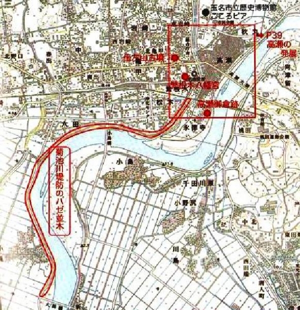 文化財の地図画像