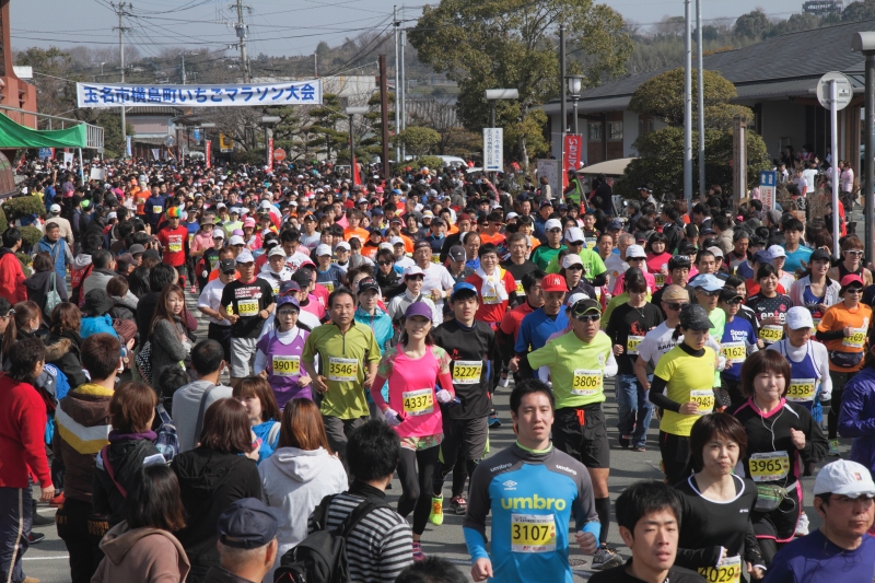 作品画像:12.入選_東トミ子「横島いちごマラソン」