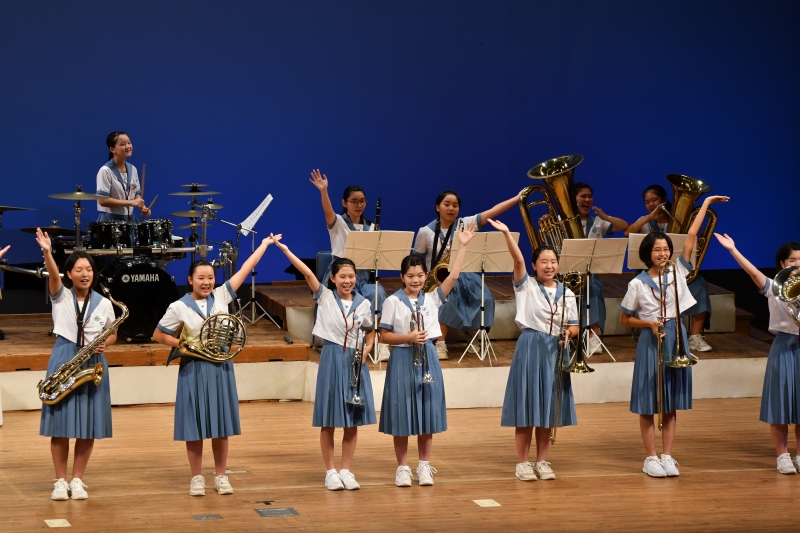 玉南中学校吹奏楽部　3枚目の写真です
