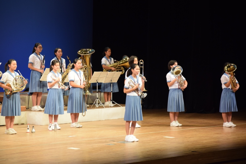 玉南中学校吹奏楽部　2枚目の写真です