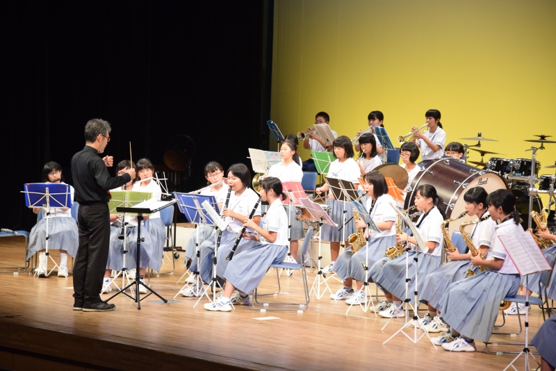 玉名中学校吹奏楽部　2枚目の写真です