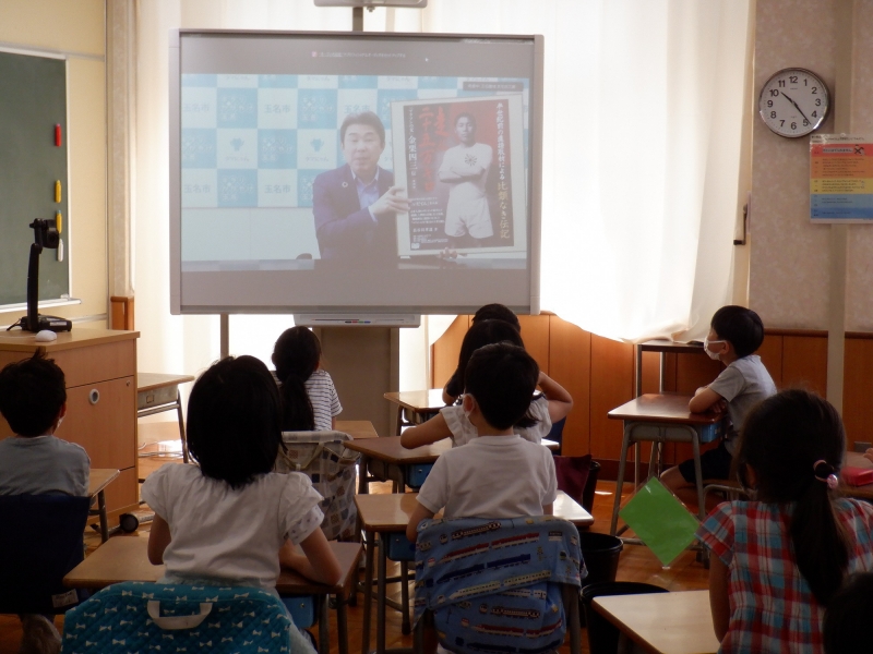 文京区立湯島小学校とオンラインでミニトマトの栽培学習会を開催しました 玉名市