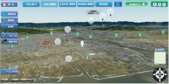 熊本県菊池川流域3D防災マップのイメージ画像