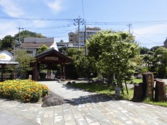 立願寺公園(しらさぎの足湯)の写真
